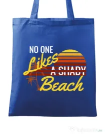 Sacosa din panza Shady beach Albastru regal
