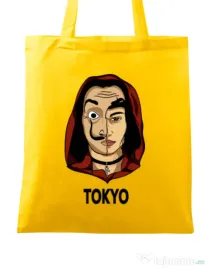 Sacosa din panza Tokyo Galben