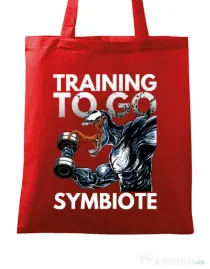 Sacosa din panza Venom training Rosu