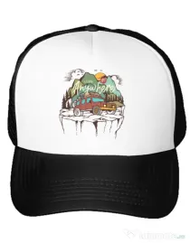 Sapca personalizata Adventure Alb