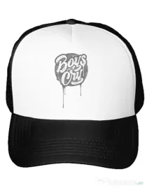 Sapca personalizata Boys Dont Cry Alb