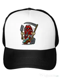 Sapca personalizata Coffin Skater Alb
