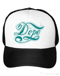 Sapca personalizata Dope Alb