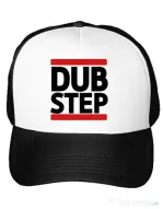 Sapca personalizata Dubstep Alb