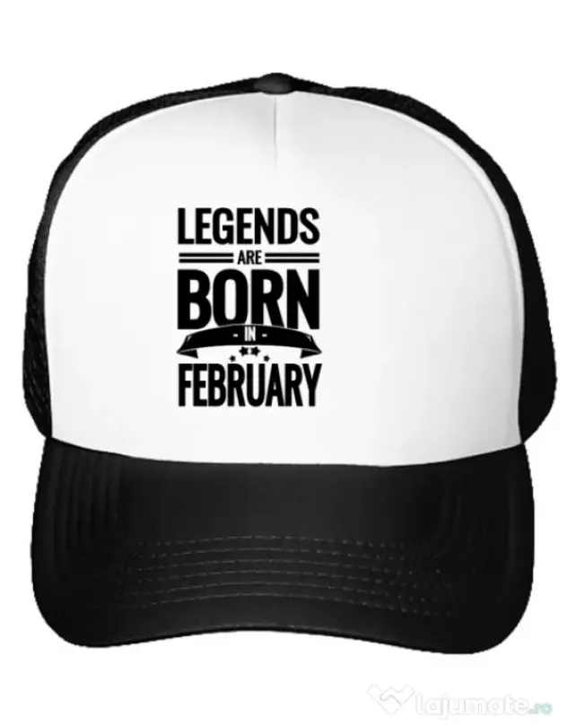 Sapca personalizata Legends Alb