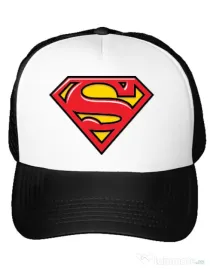 Sapca personalizata Superman Alb