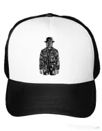 Sapca personalizata The son of grenade Alb
