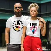 Set Tricouri Cuplu Matching Shirts 