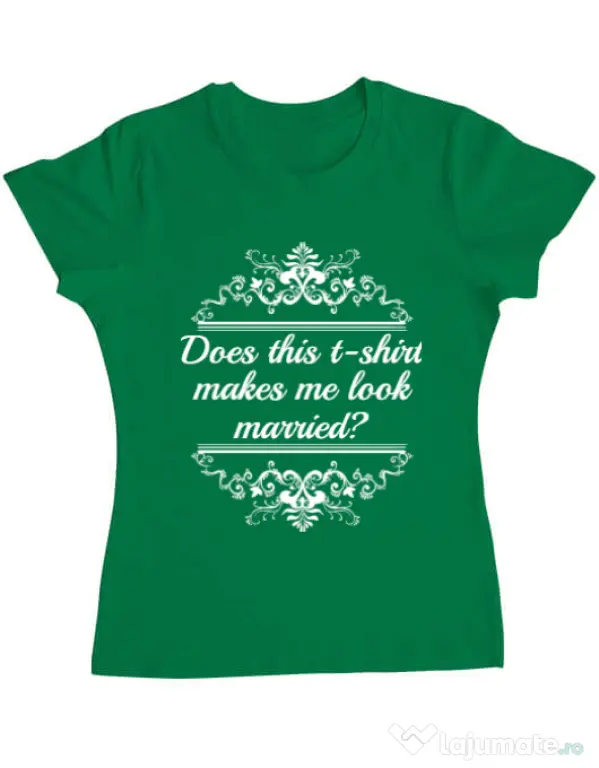 Tricou Mireasa ADLER Marriage Verde