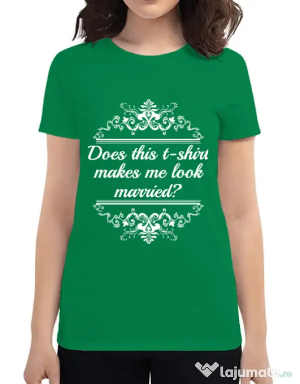 Tricou Mireasa ADLER Marriage Verde