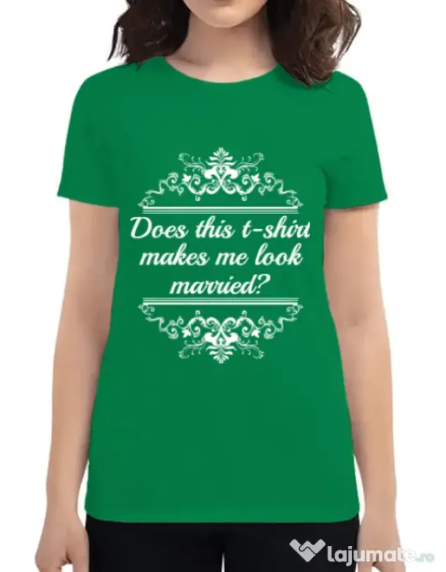 Tricou Mireasa ADLER Marriage Verde