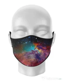 Masca de gura personalizata Galaxie