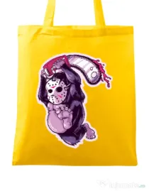 Sacosa din panza Kong revenge Galben