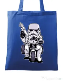 Sacosa din panza Little tooper Albastru regal