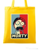 Sacosa din panza Morty Galben