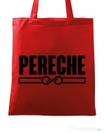 Sacosa din panza Pereche Rosu