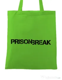 Sacosa din panza Prison break Verde mar