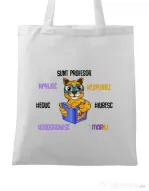 Sacosa din panza Sacoșa profesor Alb