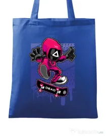 Sacosa din panza Squid Game 3 Albastru regal