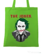 Sacosa din panza The joker Verde mar
