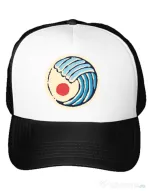 Sapca personalizata Great wave Alb