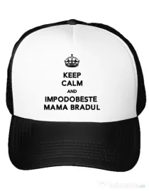 Sapca personalizata Impodobeste mama bradul Alb