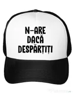 Sapca personalizata Nu are sens 2 Alb