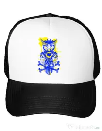 Sapca personalizata Owl Alb