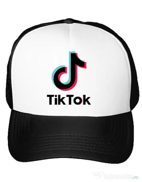 Sapca personalizata Tik Tok Alb