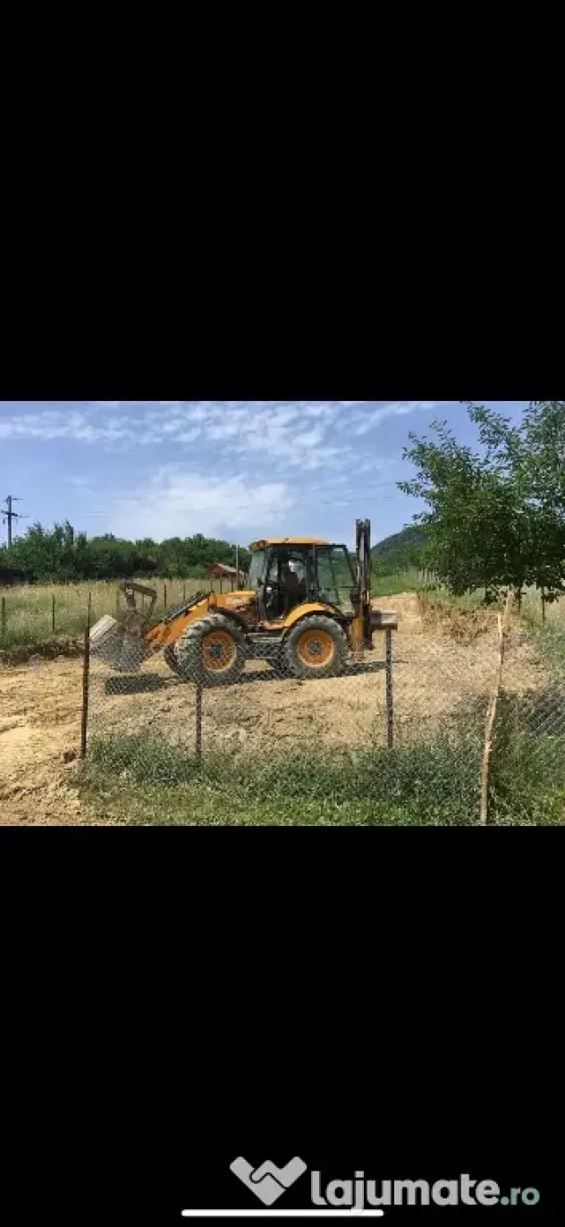 Inchiriez utilaje, buldoexcavator etc