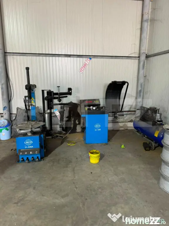 Service auto complet echipat de închiriat, 400 mp, Parcare - Craiova (Dolj)