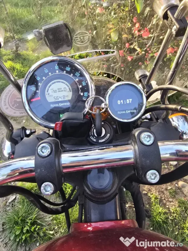 Motocicleta Royal Enfield Meteor 350 nou si inmatriculat