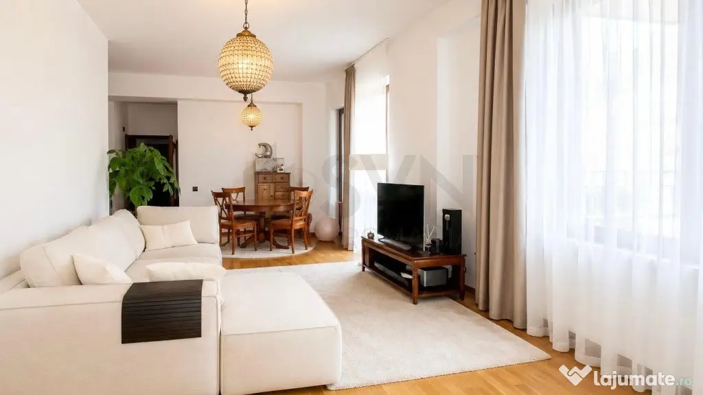 Apartament 2 camere 83 mp Floreasca cu loc de parcare