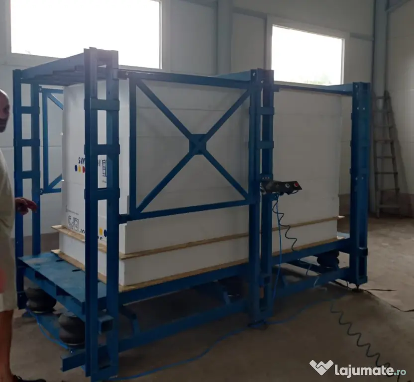 Presa pneumatica panouri SIP si sandwich – 12-18 Tone (1250 x 3000 mm)