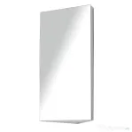 HOMCOM Dulapior Colt Baie – Otel cu Oglinda 60×30×18,4 cm