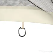 Outsunny Plasa de Tantari pentru Corturi cu Perdele de Rezerva Universale cu Balamale, 335x207cm - Negru / Bej 