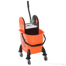 HOMCOM carucior profesional curatenie, 44×36×90 cm