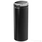 HOMCOMCoș de Gunoi Automat cu Senzor Infraroșu, Capacitate 50L, din Oțel Inoxidabil și ABS, Deschidere Inteligentă Fără Atingere, Negru