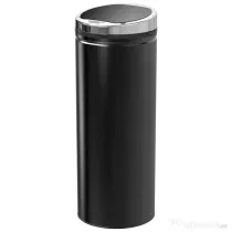 HOMCOMCoș de Gunoi Automat cu Senzor Infraroșu, Capacitate 50L, din Oțel Inoxidabil și ABS, Deschidere Inteligentă Fără Atingere, Negru