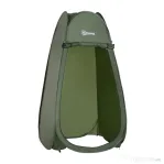 Outsunny Cort de Duș Pop Up Impermeabil cu Intrare cu Fermoar, 100x100x185 cm, Verde | Aosom Romania