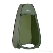 Outsunny Cort de Duș Pop Up Impermeabil cu Intrare cu Fermoar, 100x100x185 cm, Verde | Aosom Romania 