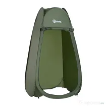 Outsunny Cort de Duș Pop Up Impermeabil cu Intrare cu Fermoar, 100x100x185 cm, Verde | Aosom Romania