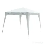 Outsunny Gazebo Pop-Up Impermeabil, Alb, 2.4x2.4 m, Ușor de Montat, Ideal pentru Petreceri și Evenimente în Aer Liber | Aosom Romania