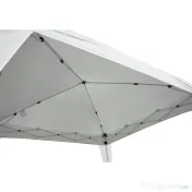 Outsunny Gazebo Pop-Up Impermeabil, Alb, 2.4x2.4 m, Ușor de Montat, Ideal pentru Petreceri și Evenimente în Aer Liber | Aosom Romania 