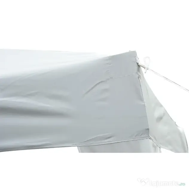 Outsunny Gazebo Pop-Up Impermeabil, Alb, 2.4x2.4 m, Ușor de Montat, Ideal pentru Petreceri și Evenimente în Aer Liber | Aosom Romania