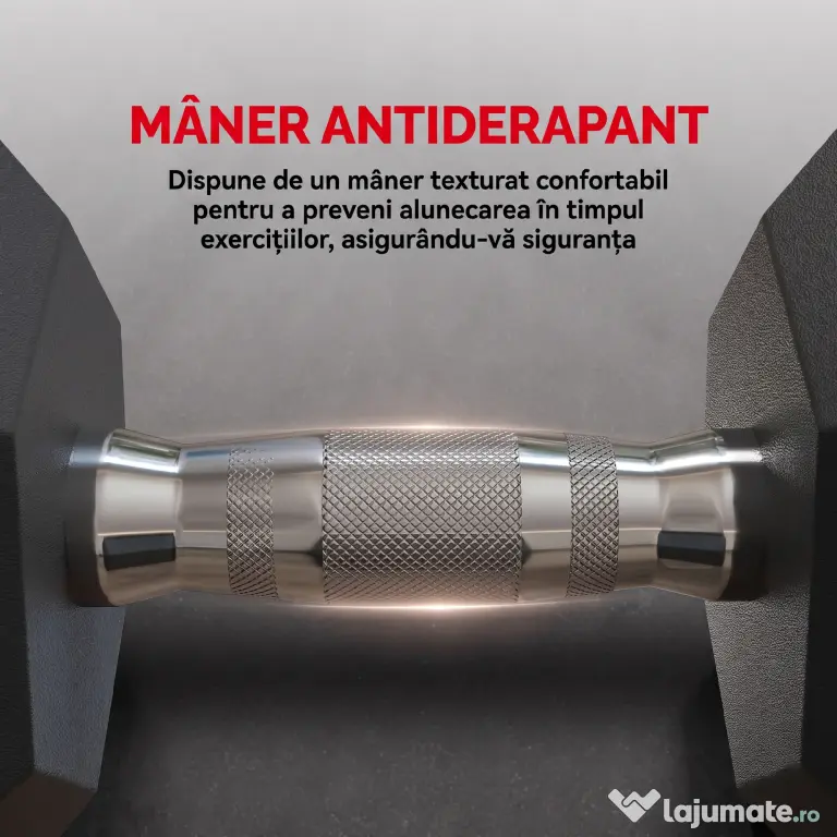 HOMCOM Haltere Hex 4kg Antiderapant | Aosom Romania