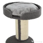 Stâlp de Zgâriat Multifuncțional PawHut, Coloană în Sisal și Pernă Moale, Miel Casmir, 81cm | Aosom Romania