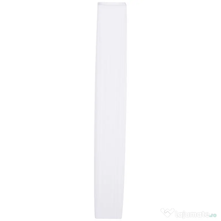 HOMCOM Lampă de Podea cu Design Modern pentru Living, 14x14x120 cm, Alb | Aosom Romania