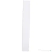 HOMCOM Lampă de Podea cu Design Modern pentru Living, 14x14x120 cm, Alb 