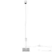 HOMCOM Lampă de Podea cu Design Modern pentru Living, 14x14x120 cm, Alb 